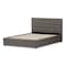 Baxton Studio Rene Modern King Size Grey 4-drawer Storage Platform Bed 127-7062 - alternate 3